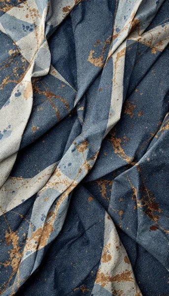 Denim pantolon lokal renk açma ve spreyleme